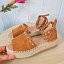 Sandalias Tachas Camel
